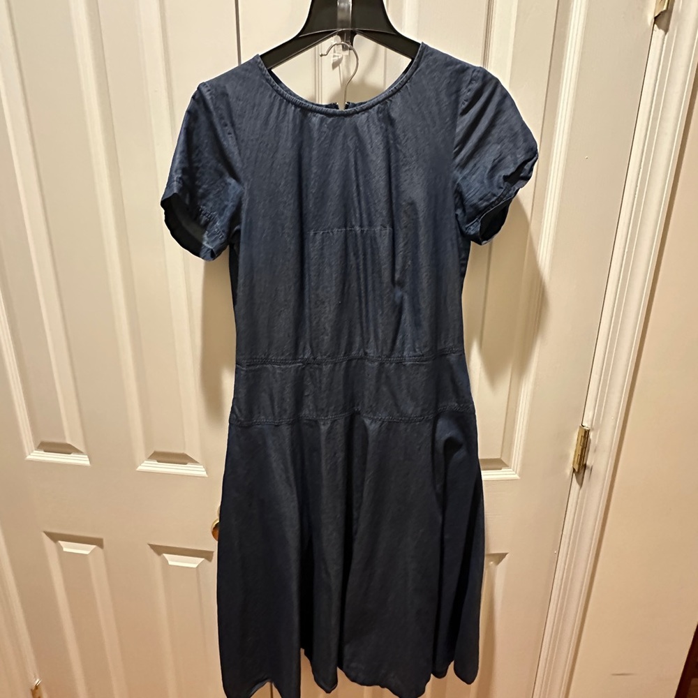 Eshakti Size 12 Chambray Dress